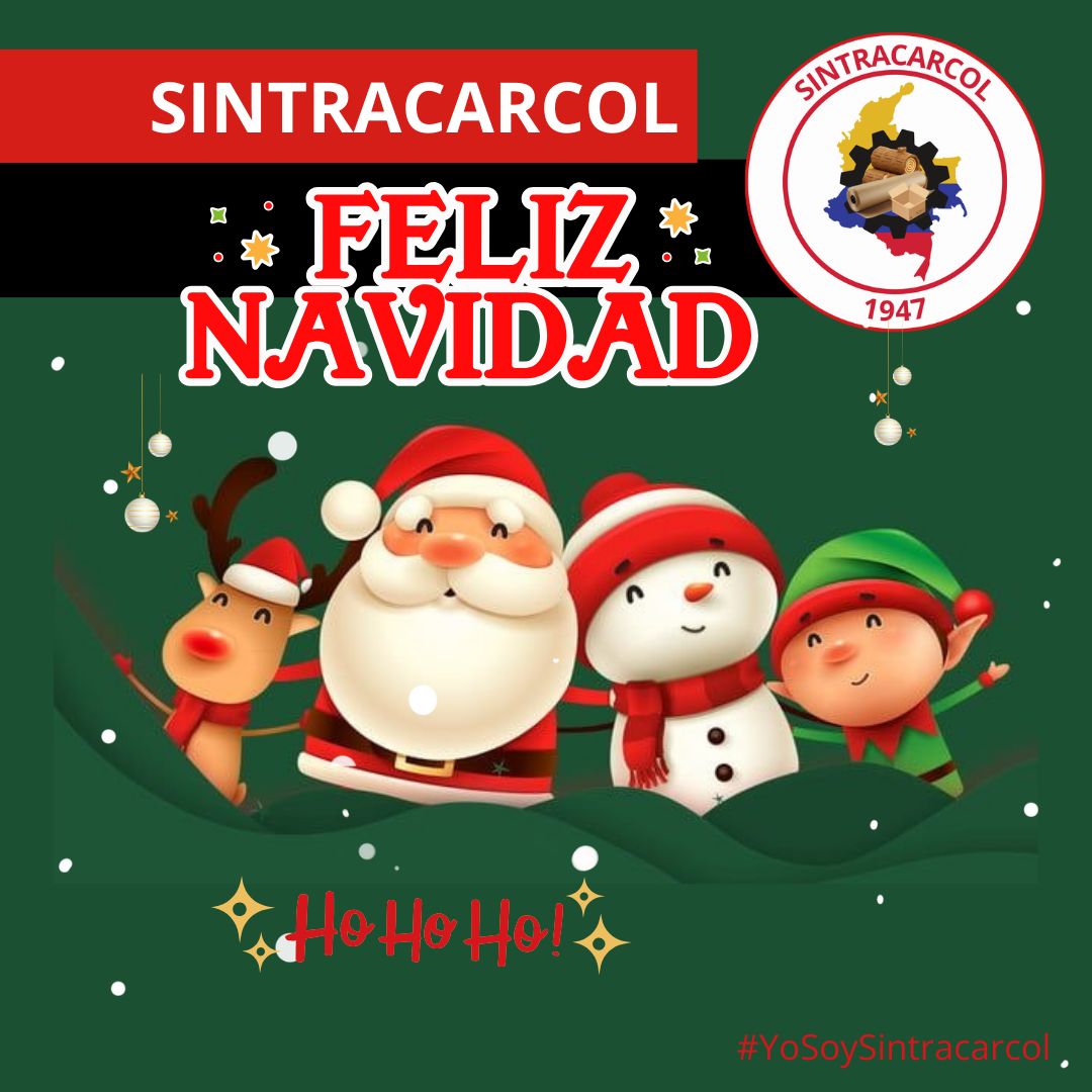 Felices Fiestas 2023 Sintracarcol