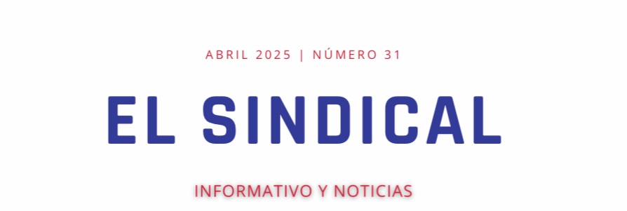 EL SINDICAL Abril 2025