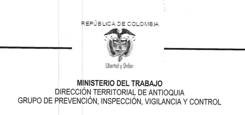 ARTÍCULO PRIMERO: SANCIONAR a la empresa CARTON DE COLOLIBIA S.A, Identificada con 890300406 – 3