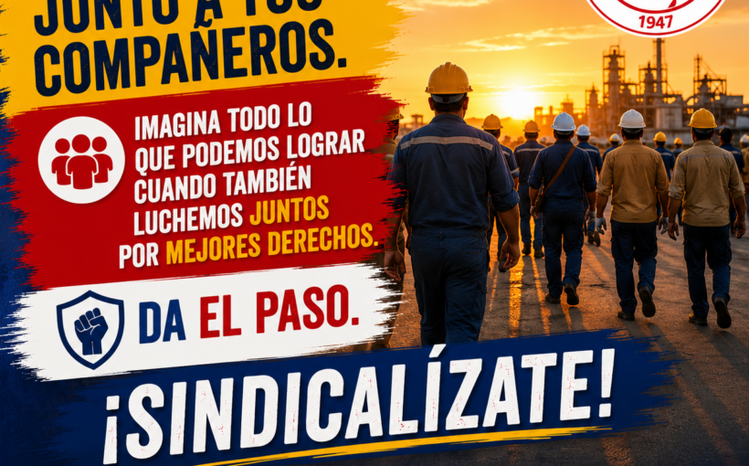 ¡Sindicalízate!