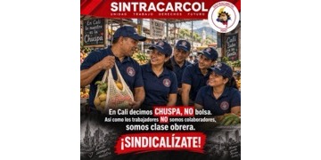 Así como los trabajadores NO somos colaboradores, somos clase obrera.