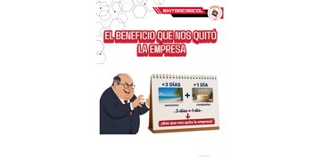 EL BENEFICIO QUE NOS QUITÓ LA EMPRESA.
