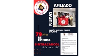 Nelson es el nuevo afiliado